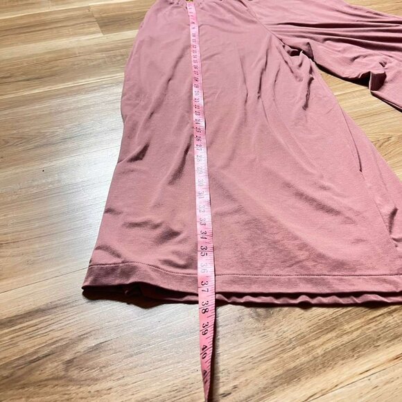 UNIQLO Soft Pink Brushed Easy Pants – Size L - Picture 3 of 3